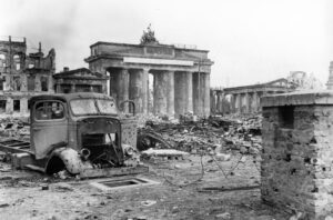 Berlin in ruins after WWII